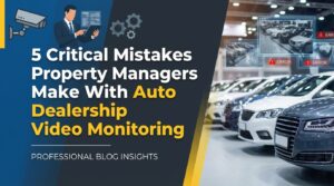 5 Critical Mistakes Property Managers Make With Auto Dealership Video Monitoring