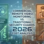 Commercial Remote Video Monitoring vs. Traditional Security Guards: 2026 Cost Analysis