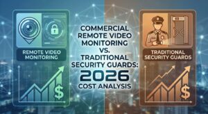Commercial Remote Video Monitoring vs. Traditional Security Guards: 2026 Cost Analysis