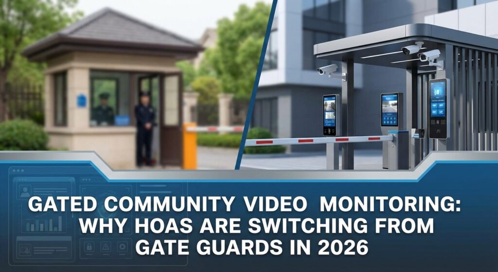 Gated Community Video Monitoring: Why HOAs Are Switching from Gate Guards in 2026