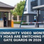 Gated Community Video Monitoring: Why HOAs Are Switching from Gate Guards in 2026