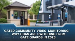 Gated Community Video Monitoring: Why HOAs Are Switching from Gate Guards in 2026