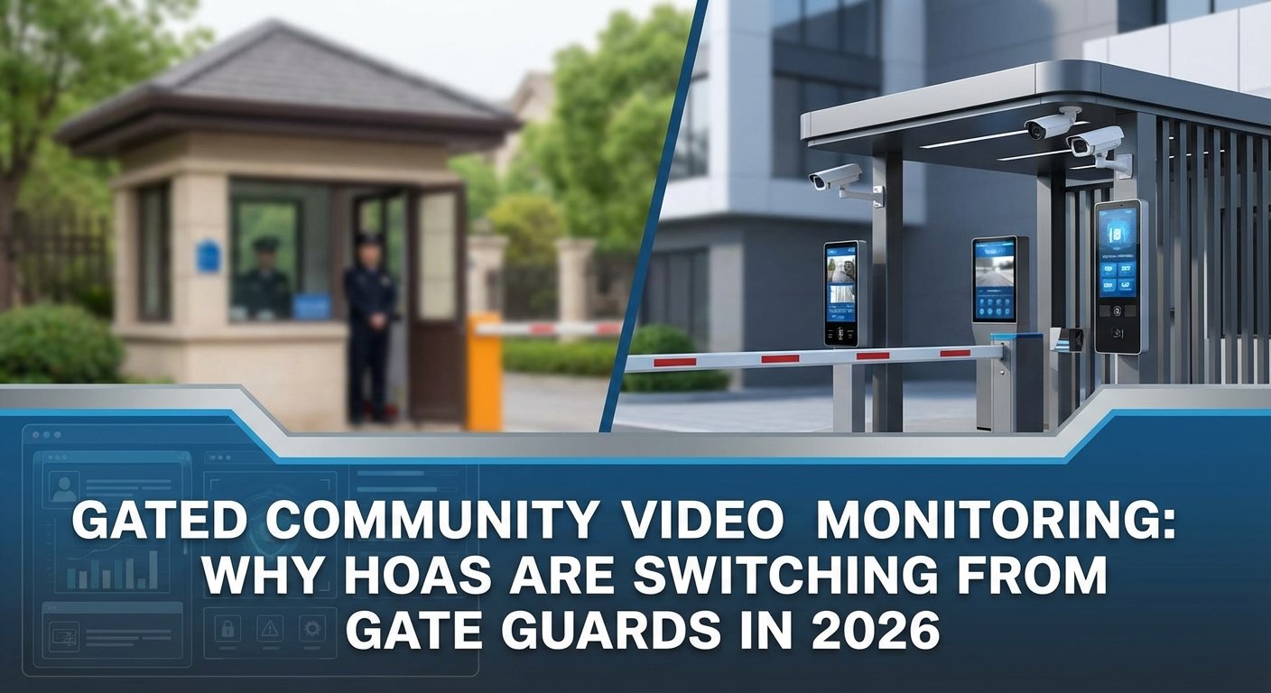 Gated Community Video Monitoring: Why HOAs Are Switching from Gate Guards in 2026