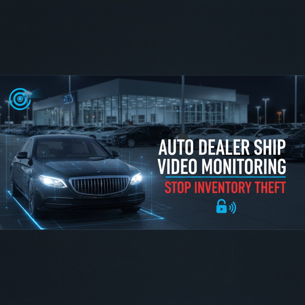 Auto Dealership Video Monitoring: Stop Inventory Theft