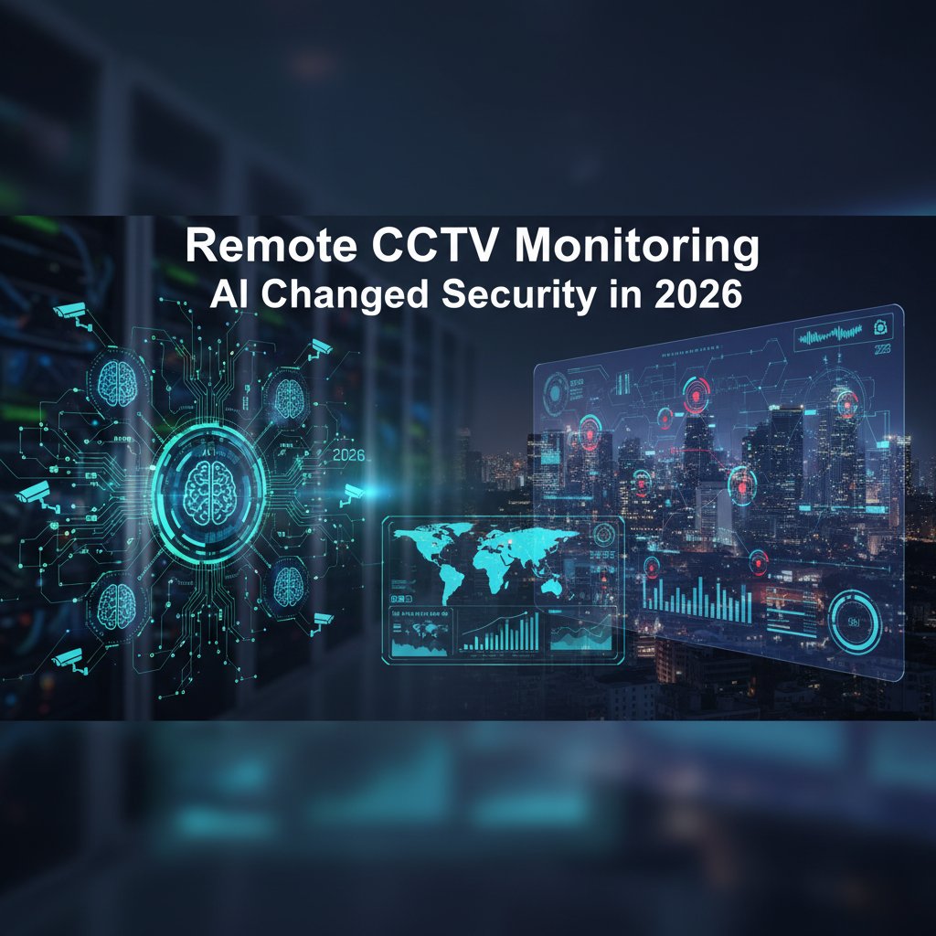 Remote CCTV Monitoring: AI Changed Security in 2026