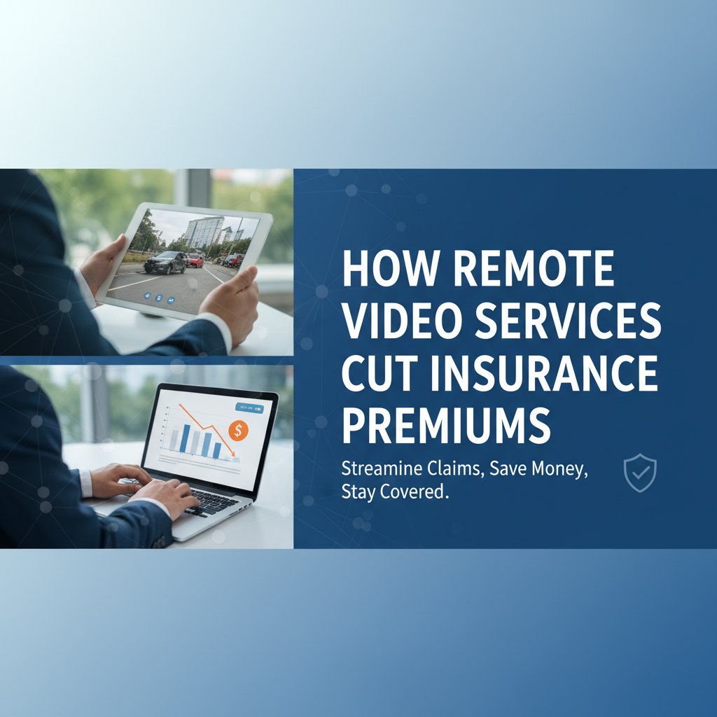 How Remote Video Services Cut Insurance Premiums